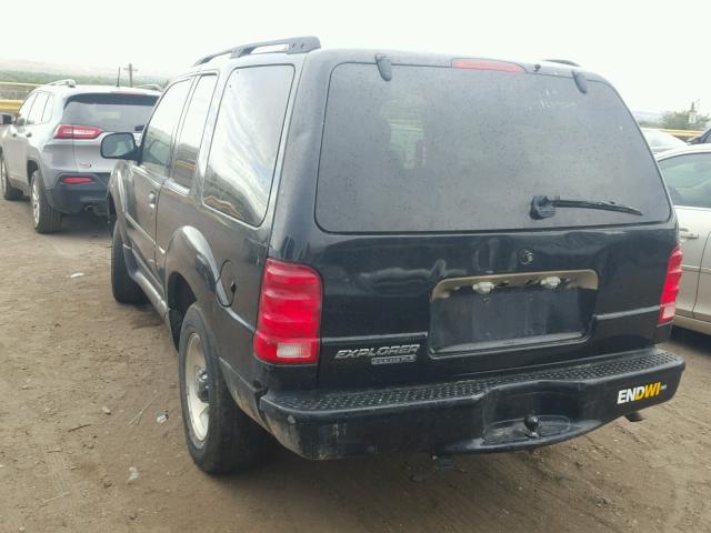 1FMZU70E73UC05310 - 2003 FORD EXPLORER S 黑色 照片 3