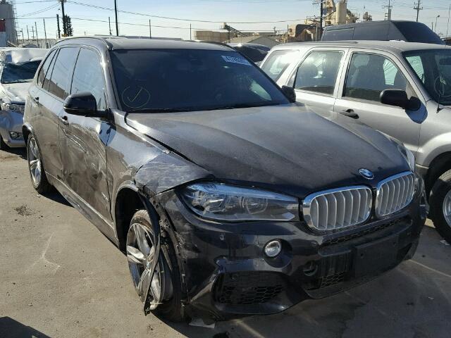 5UXKR6C59G0J80127 - 2016 BMW X5 XDRIVE5 BLACK photo 1