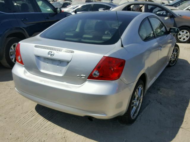 JTKDE167450006705 - 2005 TOYOTA SCION TC 银色 照片 4