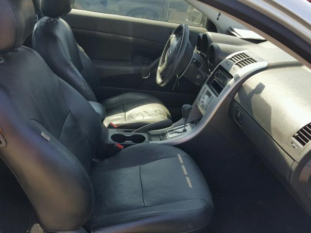 JTKDE167450006705 - 2005 TOYOTA SCION TC 银色 照片 5