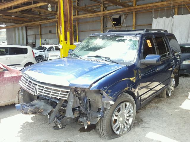 5LMJJ2H56AEJ11131 - 2010 LINCOLN NAVIGATOR BLUE photo 2