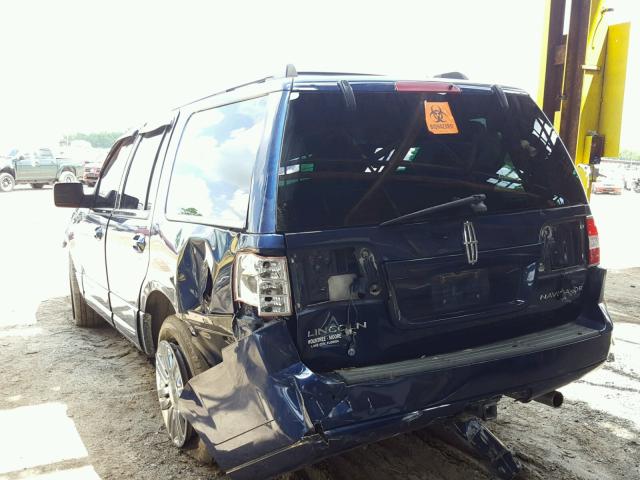 5LMJJ2H56AEJ11131 - 2010 LINCOLN NAVIGATOR BLUE photo 3