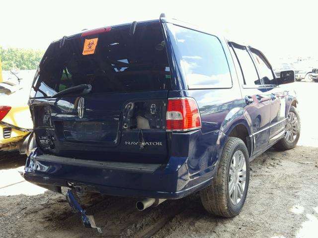 5LMJJ2H56AEJ11131 - 2010 LINCOLN NAVIGATOR BLUE photo 4