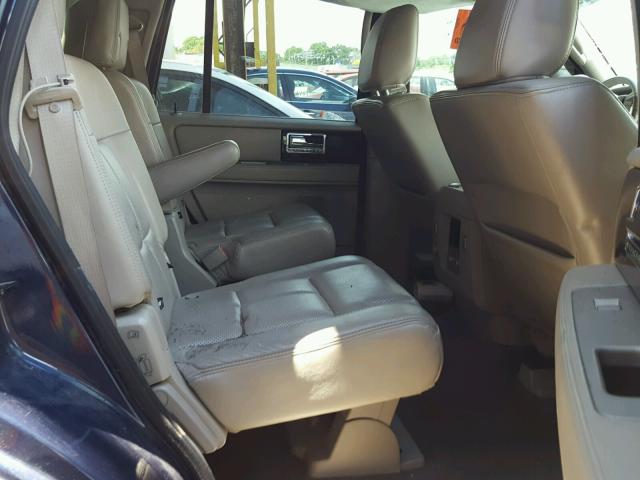 5LMJJ2H56AEJ11131 - 2010 LINCOLN NAVIGATOR BLUE photo 6