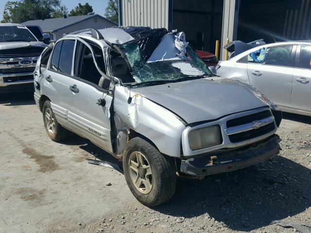 2CNBE6345C6911265 - 2003 CHEVROLET TRACKER LT GRAY photo 1