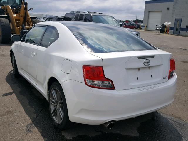 JTKJF5C78B3012707 - 2011 TOYOTA SCION TC 白色 照片 3
