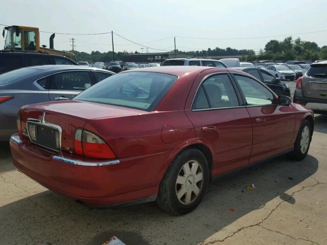 1LNHM86SX5Y648562 - 2005 LINCOLN LS 栗色 照片 4