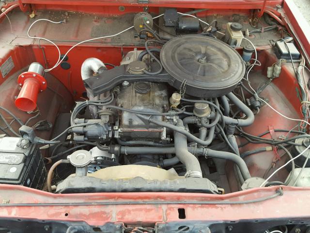 JM2UC1213E0845089 - 1984 MAZDA B2000 RED photo 7