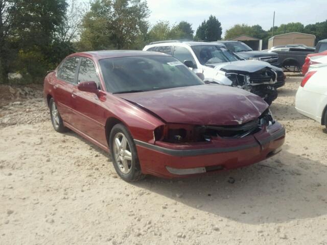 2G1WP551859166986 - 2005 CHEVROLET IMPALA SS BURGUNDY photo 1