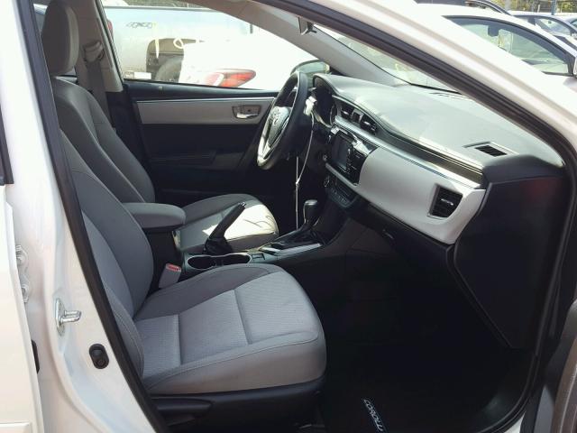 5YFBPRHE9FP289743 - 2015 TOYOTA COROLLA EC 白色 照片 5