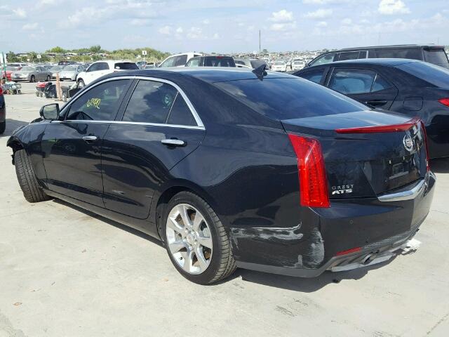 1G6AB5RX0D0169424 - 2013 CADILLAC ATS BLACK photo 3