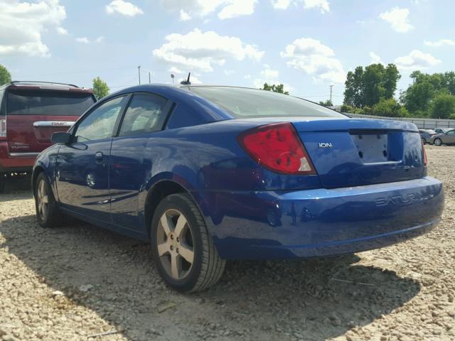 1G8AW15F66Z104075 - 2006 SATURN ION LEVEL BLUE photo 3