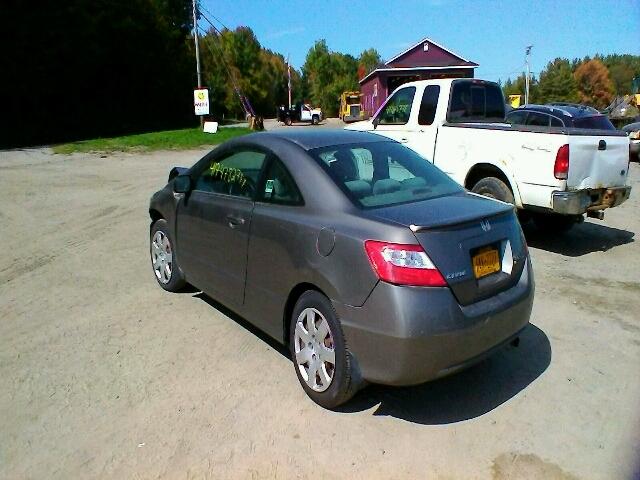 2HGFG11636H551317 - 2006 HONDA CIVIC LX GRAY photo 3