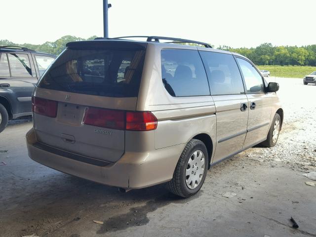 2HKRL1855XH501936 - 1999 HONDA ODYSSEY LX TAN photo 4