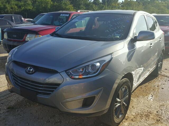 KM8JT3AFXFU118098 - 2015 HYUNDAI TUCSON GRAY photo 2