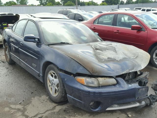 1G2WR52192F122668 - 2002 PONTIAC GRAND PRIX BLUE photo 1