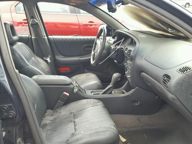 1G2WR52192F122668 - 2002 PONTIAC GRAND PRIX BLUE photo 5