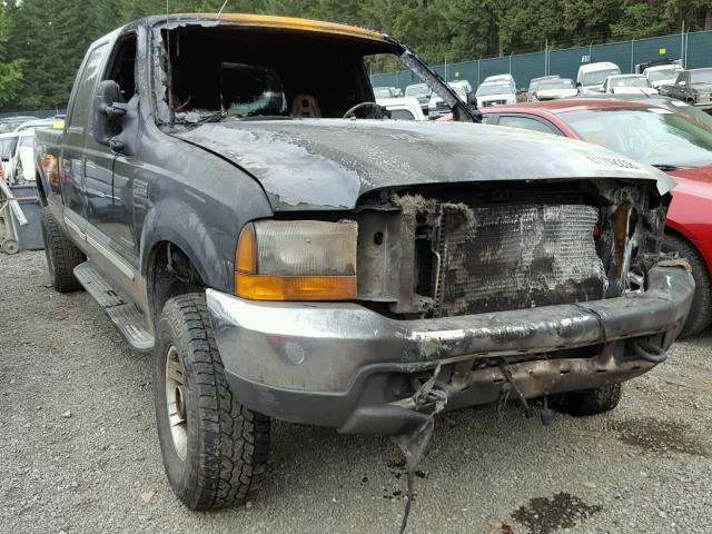 1FTSW31F4YED27186 - 2000 FORD F350 SRW S BLACK photo 1