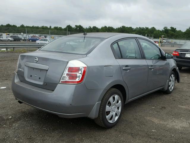 3N1AB61E18L723580 - 2008 NISSAN SENTRA 2.0 GRAY photo 4