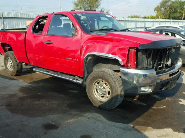 1GCHK29K28E190170 - 2008 CHEVROLET SILVERADO RED photo 9