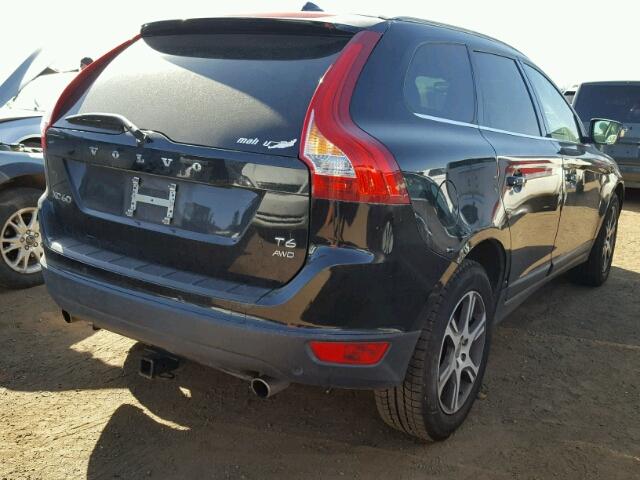 YV4902DZ0D2445048 - 2013 VOLVO XC60 T6 BLACK photo 4