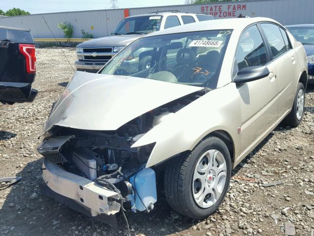 1G8AJ52F34Z156867 - 2004 SATURN ION LEVEL GOLD photo 2