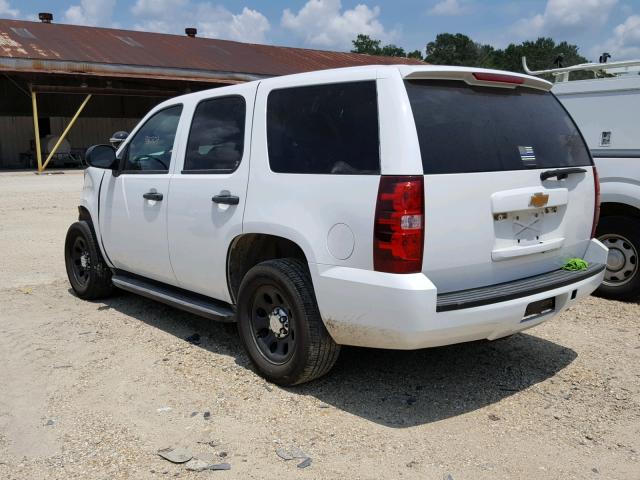 1GNLC2E01CR207352 - 2012 CHEVROLET TAHOE POLI WHITE photo 3