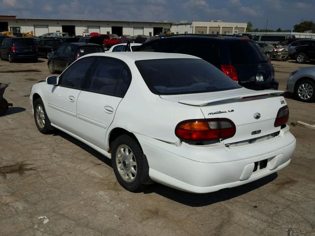 1G1NE52M1WY193069 - 1998 CHEVROLET MALIBU LS WHITE photo 3