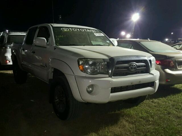 3TMJU4GN5AM107965 - 2010 TOYOTA TACOMA WHITE photo 1