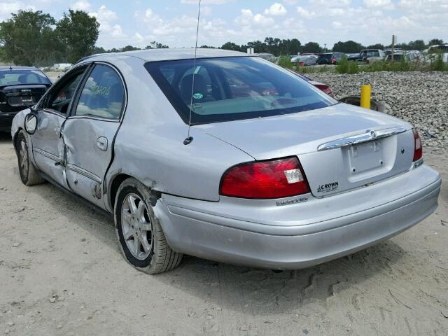 1MEFM55S51A641659 - 2001 MERCURY SABLE LS P SILVER photo 3