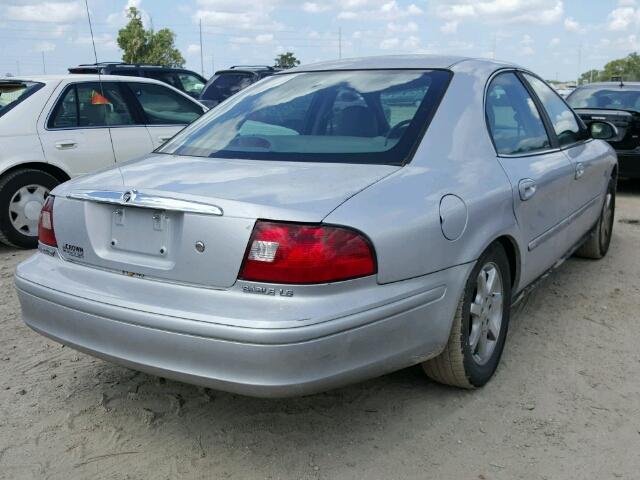 1MEFM55S51A641659 - 2001 MERCURY SABLE LS P SILVER photo 4