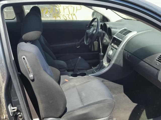 JTKDE177060110334 - 2006 TOYOTA SCION TC 灰色 照片 5