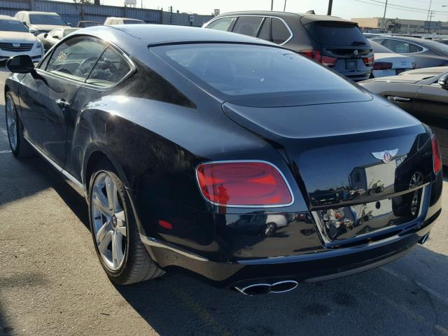 SCBFT7ZA3FC044994 - 2015 BENTLEY CONTINENTA BLACK photo 3