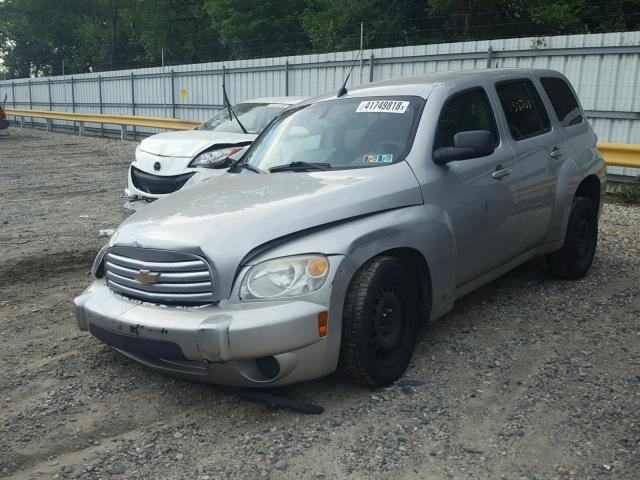 3GNDA13D28S602977 - 2008 CHEVROLET HHR LS SILVER photo 2