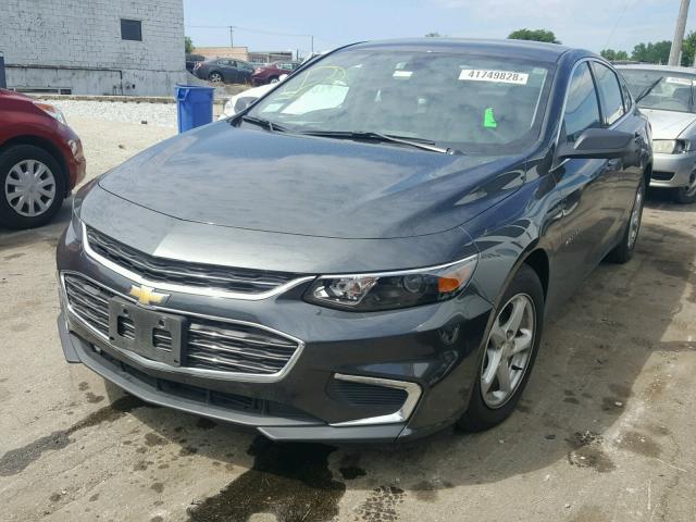 1G1ZB5ST3HF124366 - 2017 CHEVROLET MALIBU LS Boz foto 2