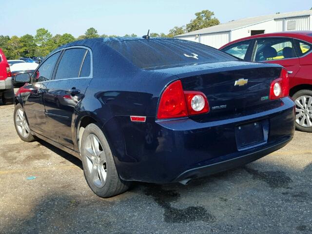 1G1ZA5EU8BF289019 - 2011 CHEVROLET MALIBU LS ლურჯი ფოტო 3