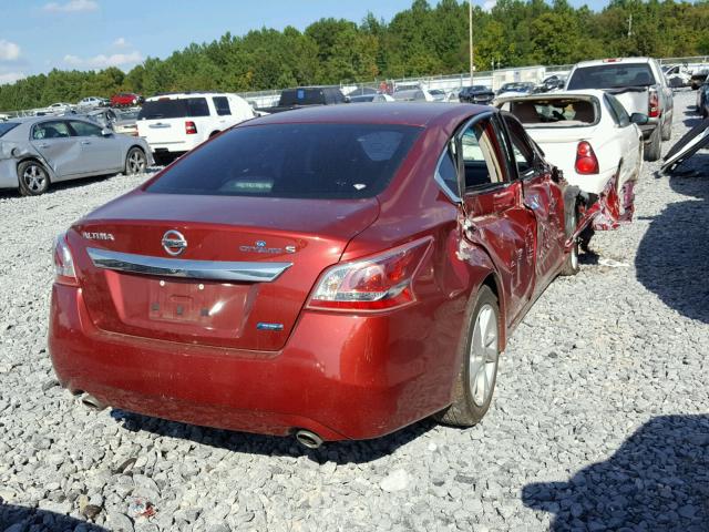 1N4AL3AP4DC277057 - 2013 NISSAN ALTIMA 2.5 RED photo 4