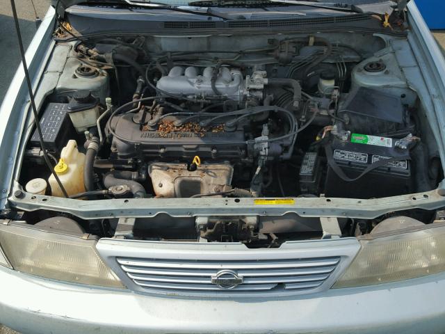 1N4AB41D9TC783724 - 1996 NISSAN SENTRA E BLUE photo 7