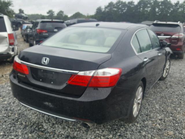 1HGCR2F81EA211027 - 2014 HONDA ACCORD EXL BLACK photo 4