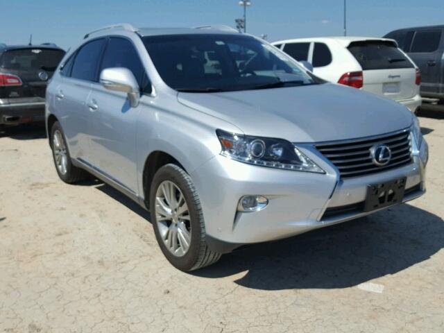 2T2ZK1BA4EC141935 - 2014 LEXUS RX SILVER photo 1