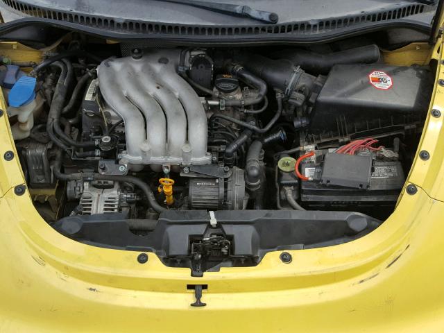 3VWCK21C63M438712 - 2003 VOLKSWAGEN NEW BEETLE 黄色 照片 7