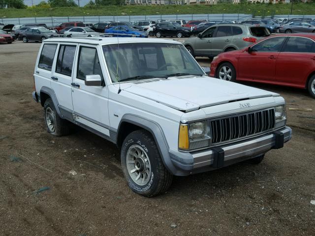 1J4FJ58L7LL160067 - 1990 JEEP CHEROKEE WHITE photo 1