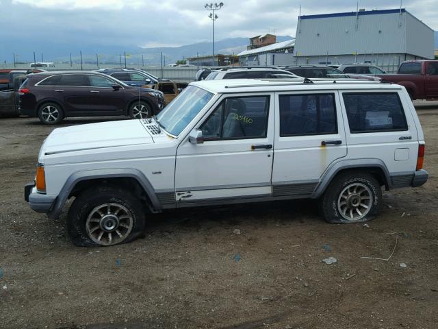 1J4FJ58L7LL160067 - 1990 JEEP CHEROKEE WHITE photo 9