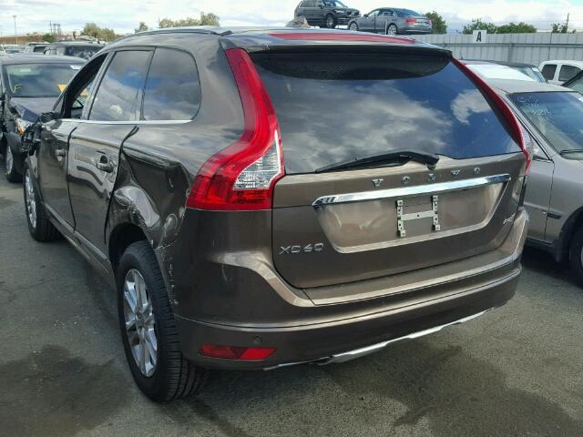 YV4940RCXF2605534 - 2015 VOLVO XC60 BROWN photo 3