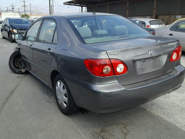 1NXBR32EX5Z461095 - 2005 TOYOTA COROLLA CE GRAY photo 3