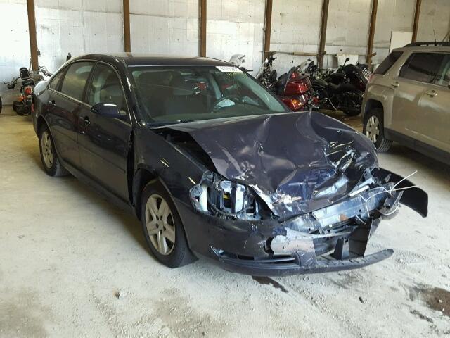 2G1WF5EK1B1151722 - 2011 CHEVROLET IMPALA LS BLUE photo 1