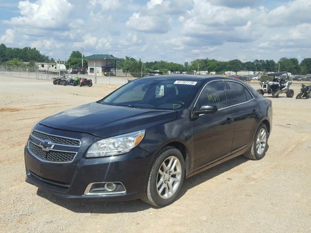 1G11F5RR4DF102544 - 2013 CHEVROLET MALIBU 2LT BLACK photo 2