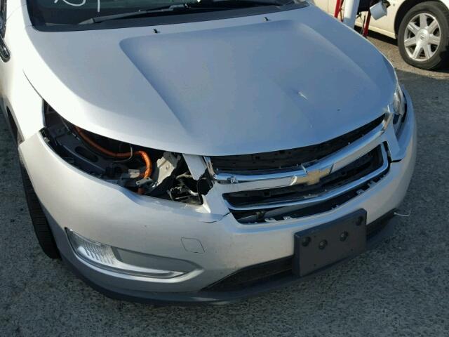 1G1RA6E45CU107764 - 2012 CHEVROLET VOLT SILVER photo 9