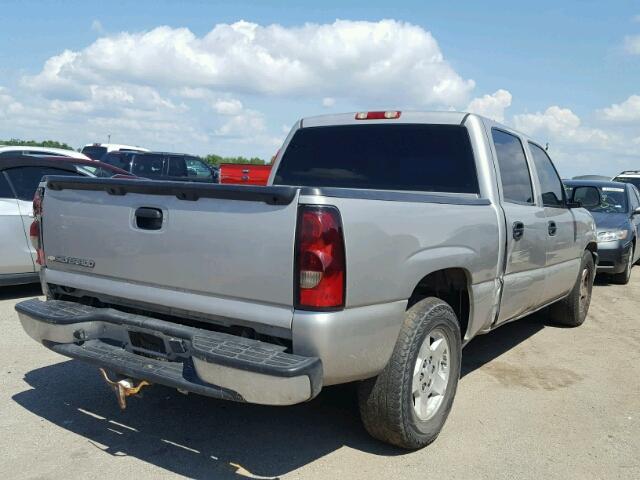 2GCEC13V461326892 - 2006 CHEVROLET SILVERADO GRAY photo 4