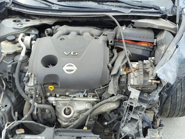 1N4AA5AP9AC866313 - 2010 NISSAN MAXIMA S BLUE photo 7